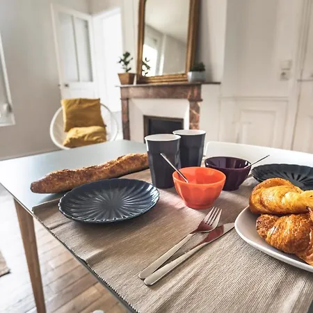 Appartement Cosy A 10 Min A Pieds De La Gare Reims Exterior photo